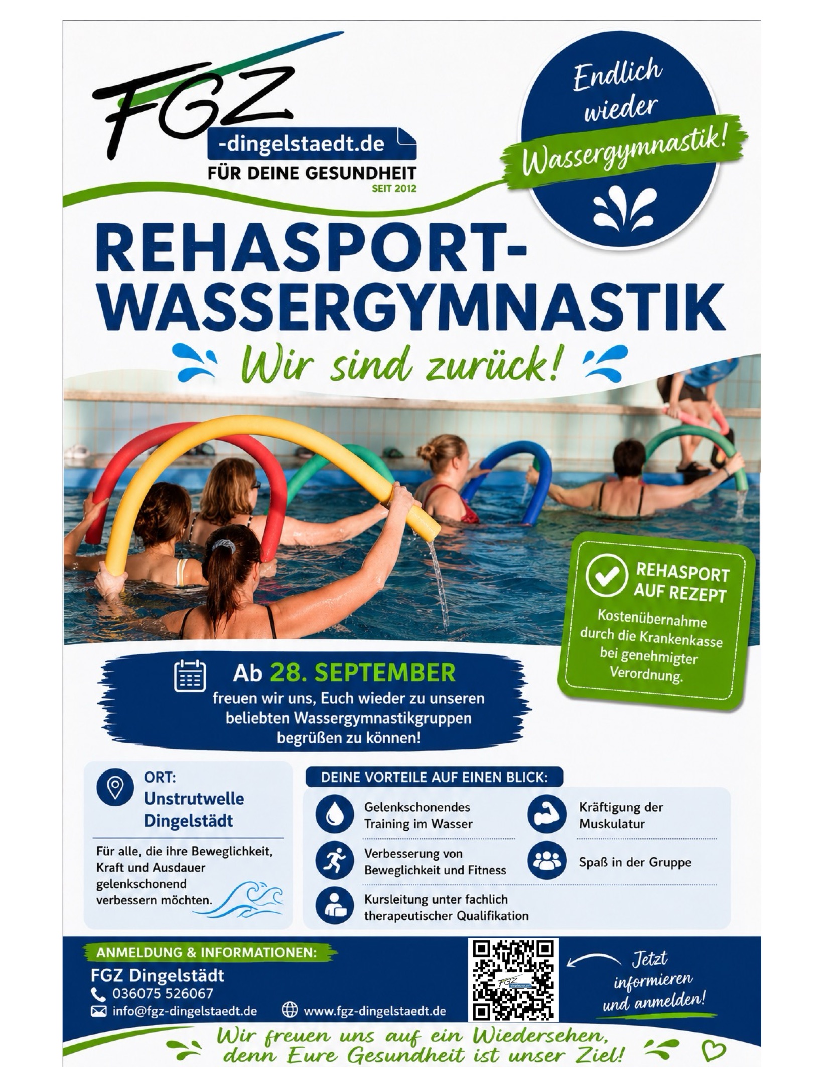 Wassergymnastik